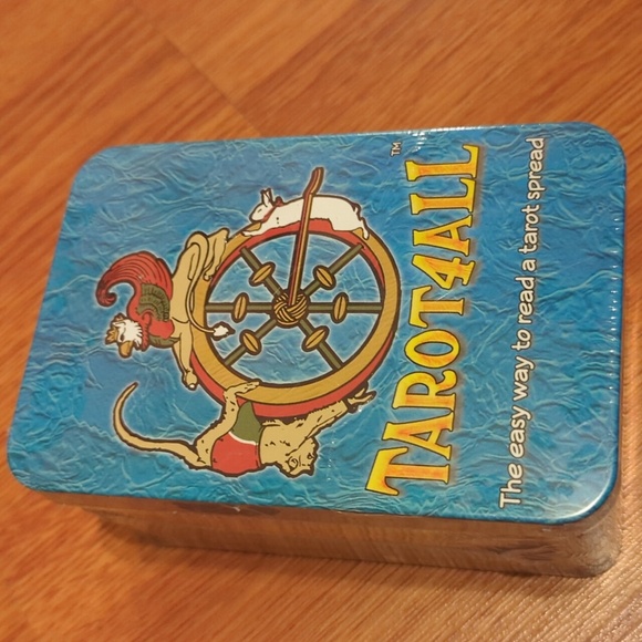 Tarot 4 All Deck with Tin Box Deluxe 78 Tarot Cards - Picture 8 of 8